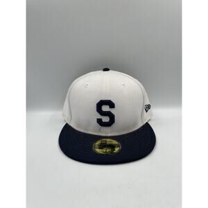 New Era 59FIFTY Throwback Seattle Mariners Hat - 1909 TURKS - Size 7 7/8